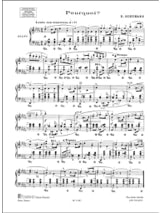 Pourquoi ? op. 12 - SCHUMANN - Partition - Piano